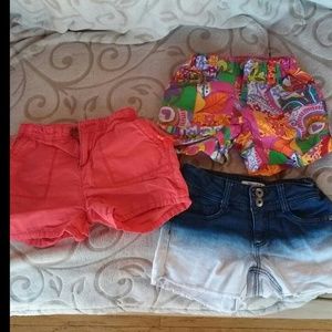 Girls assorted shorts